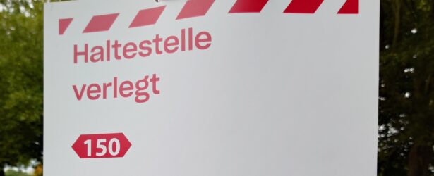 Bauarbeiten in der Straße Estedeich ab dem 13.10.2025